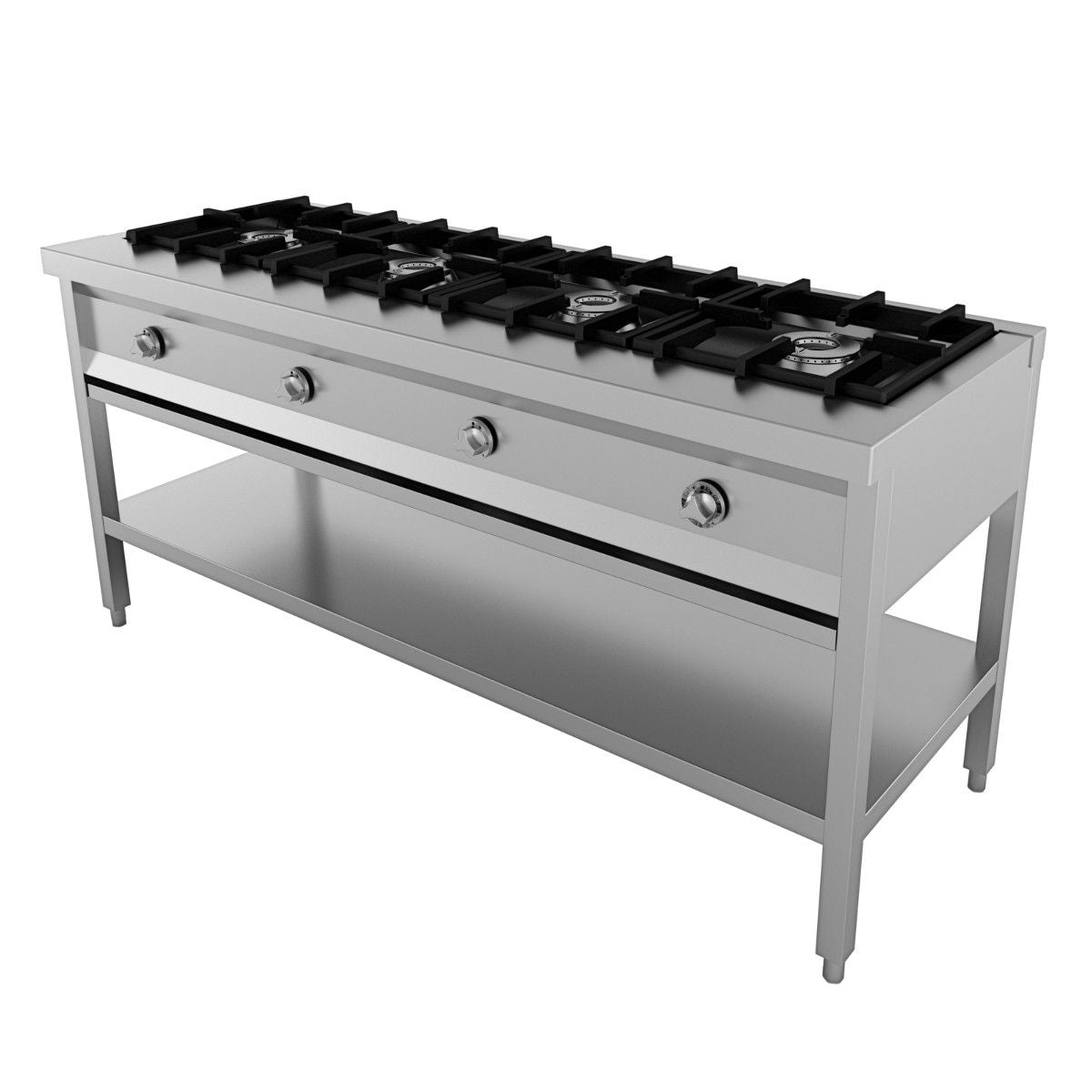 4 Burner Gas Cooker 400x400mm