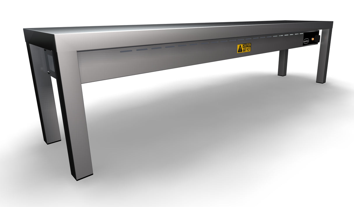 OVERSHELF CERAMIC HEATED 1 LEVEL 1400 4 HEATERS OF 250W