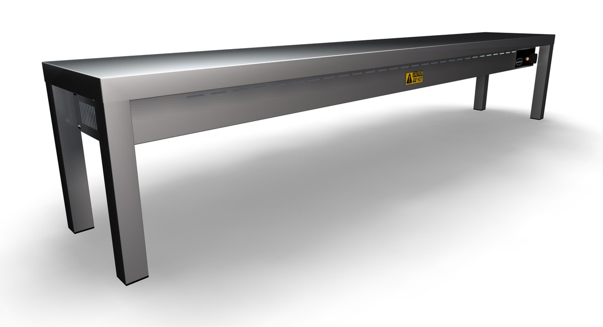 OVERSHELF CERAMIC HEATED 1 LEVEL 1800 5 HEATERS OF 250W