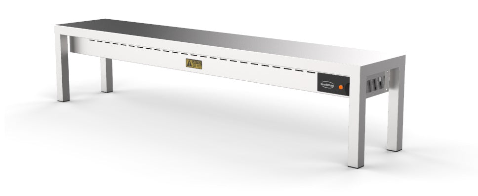 OVERSHELF CERAMIC HEATED 1 LEVEL 1800 5 HEATERS OF 250W