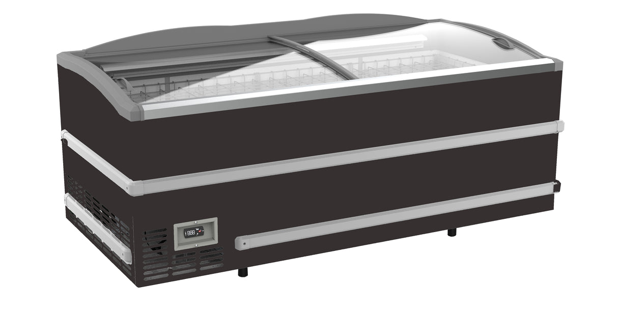SUPERMARKET CHEST FREEZER BLACK HEAD ELEMENT MANUAL DEFROST