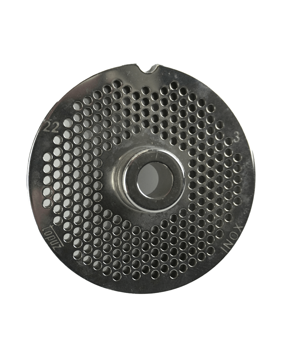 3MM GRINDER PLATE FOR MEATGRINDER 22 - 450KG/H