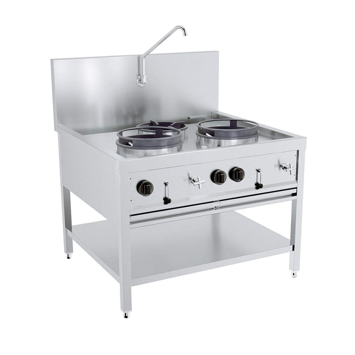 GAS WOK 3 burners