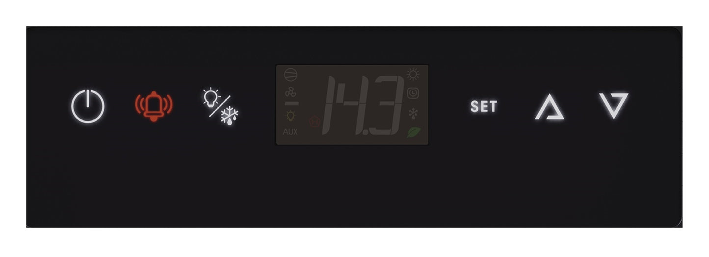 NEGATIVE WALL-MOUNTED STRADDLE TYPE UNIT 8,4-17,4 M3 230V WITH ONLINE CONNECTION