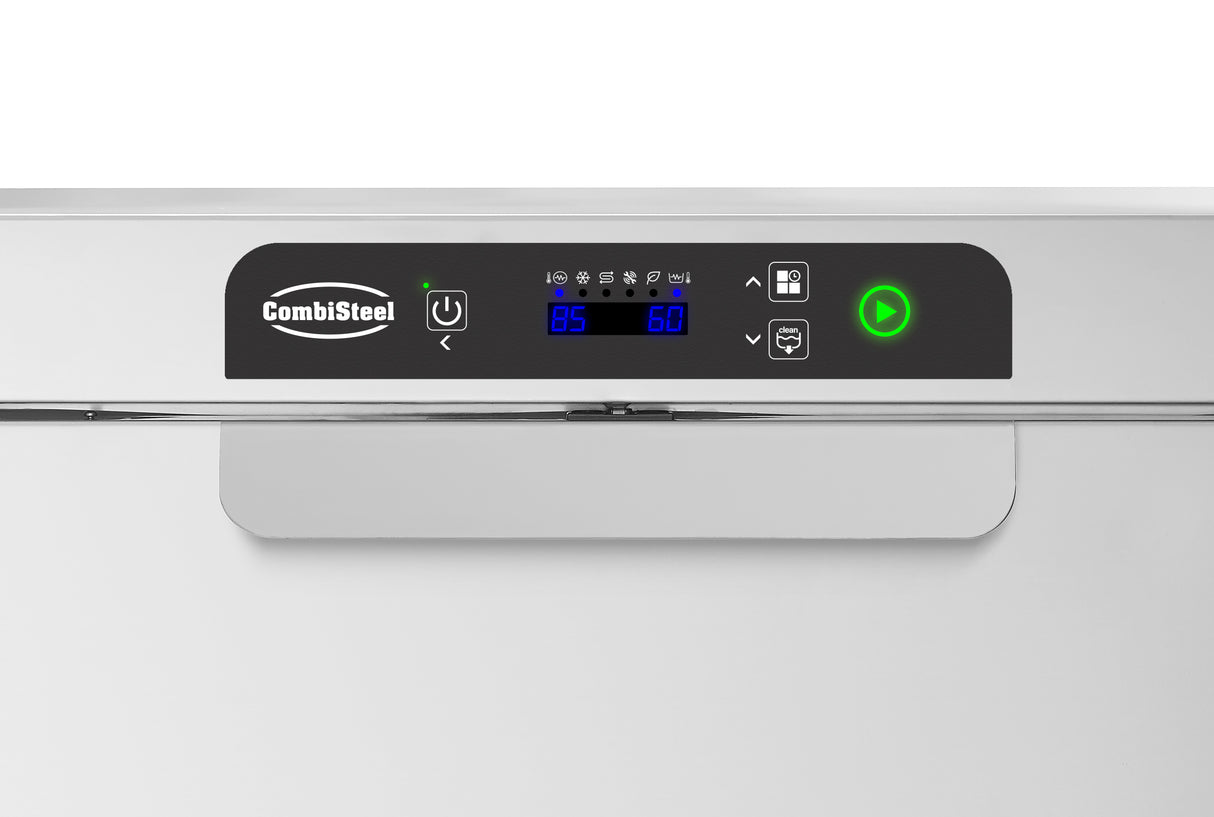 SL DISHWASHER FRONTLOADER 500-230 DP DDE WITH DRAIN PUMP AND DETERGENT INJECTOR
