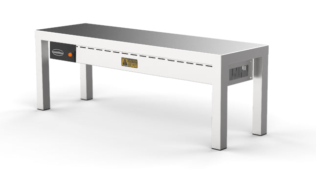 OVERSHELF CERAMIC HEATED 1 LEVEL 1200 3 HEATERS OF 250W