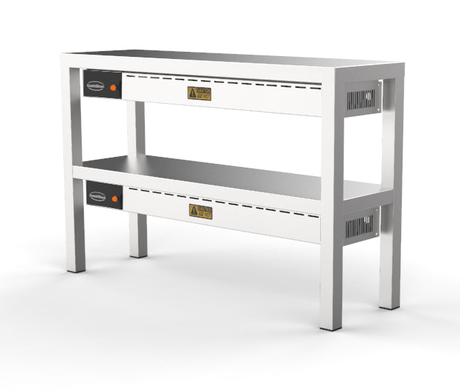 OVERSHELF CERAMIC HEATED 2 LEVEL 1400 8 HEATERS OF 250W