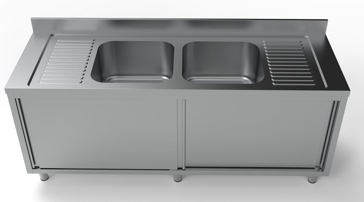 700 SINK UNIT SLIDING DOORS 2 MIDDLE 2000