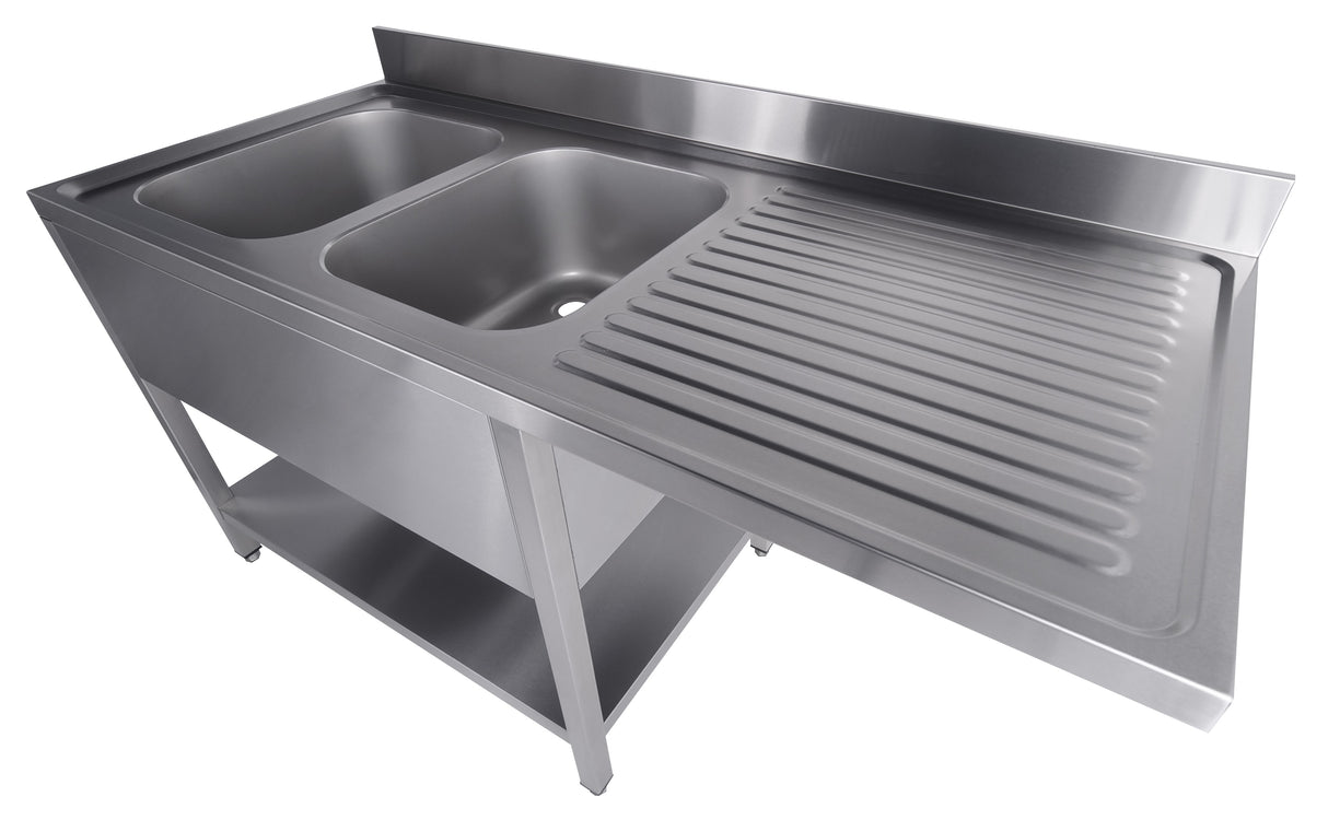 700 SINK UNIT SHELF DISHWASHER FLAT PACKED 2 LEFT 1600