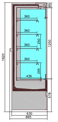 WALL MOUNTED UNIT JAMIE 1.5