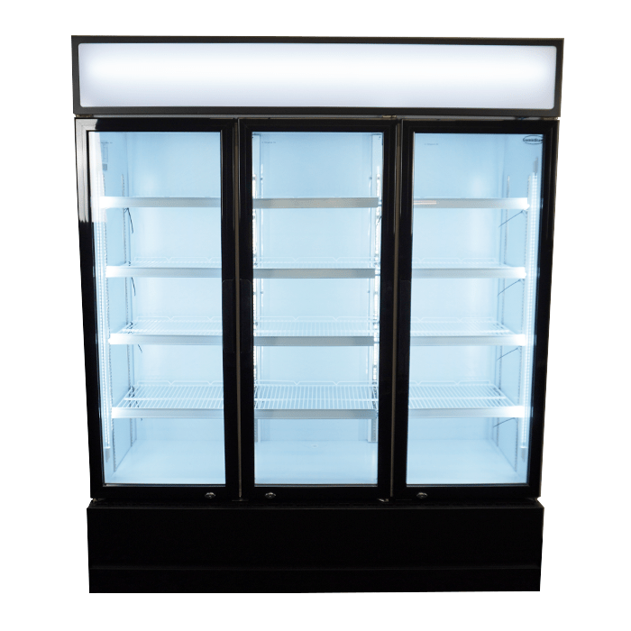 3 Door Glass Door Refrigerator | FCU-1200