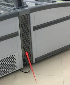 CHEST FREEZER JOINT SIDE FOR ISLAND WITHOUT HEAD ELEMENT