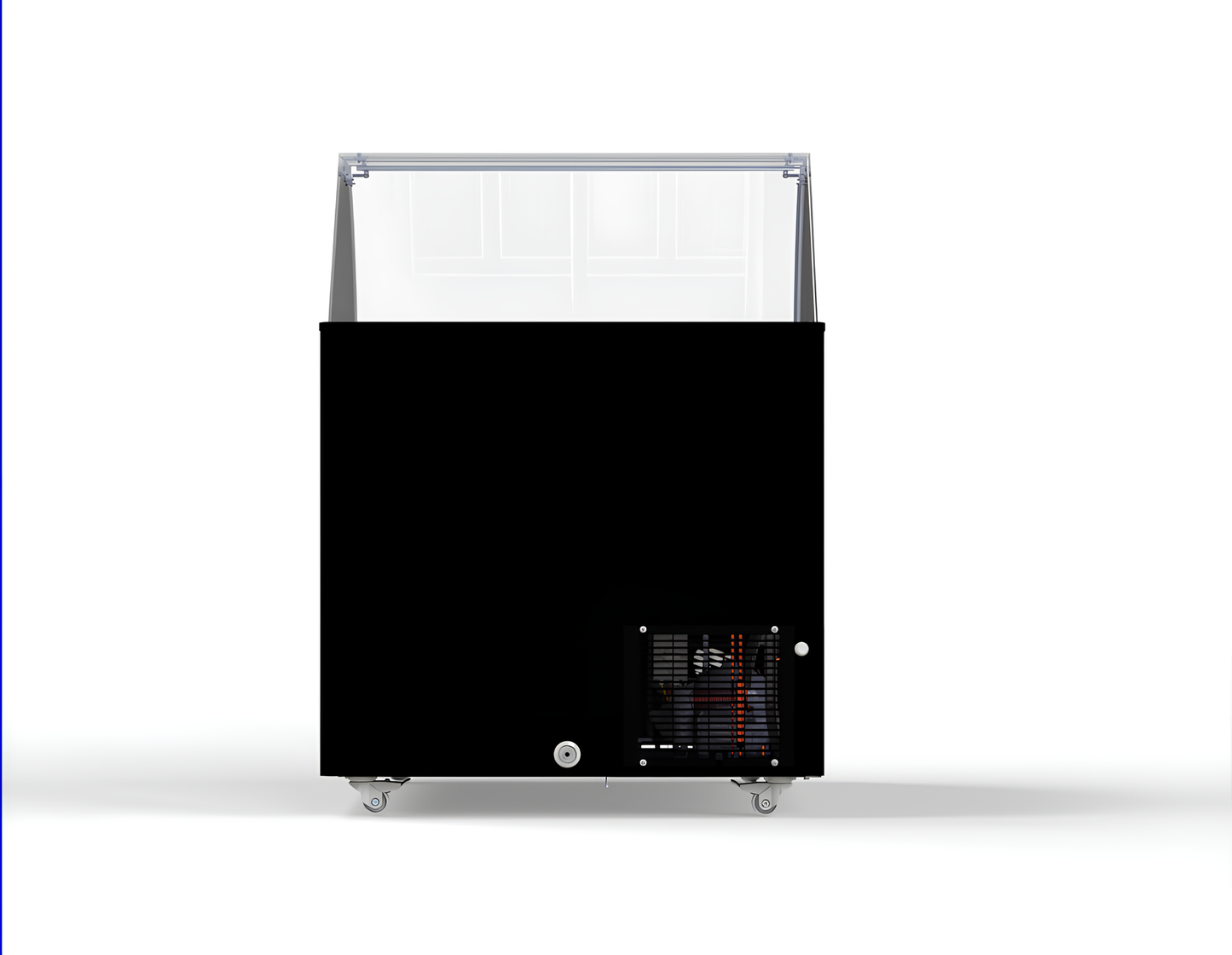 ICE CREAM DISPLAY CORISCA BLACK 6X5 LTR