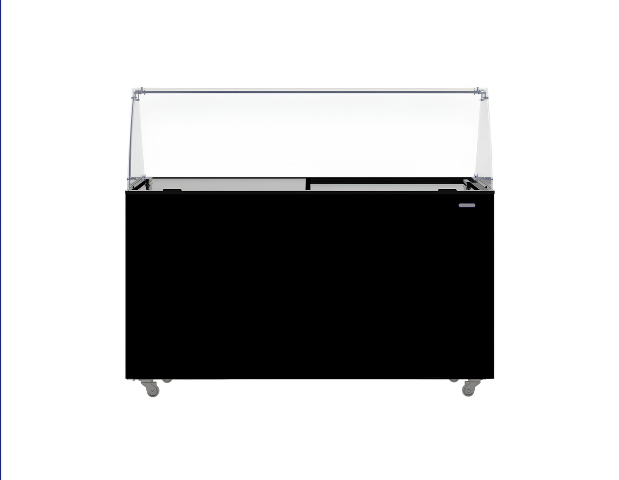 ICE CREAM DISPLAY TENERIFE BLACK 10X5 LTR
