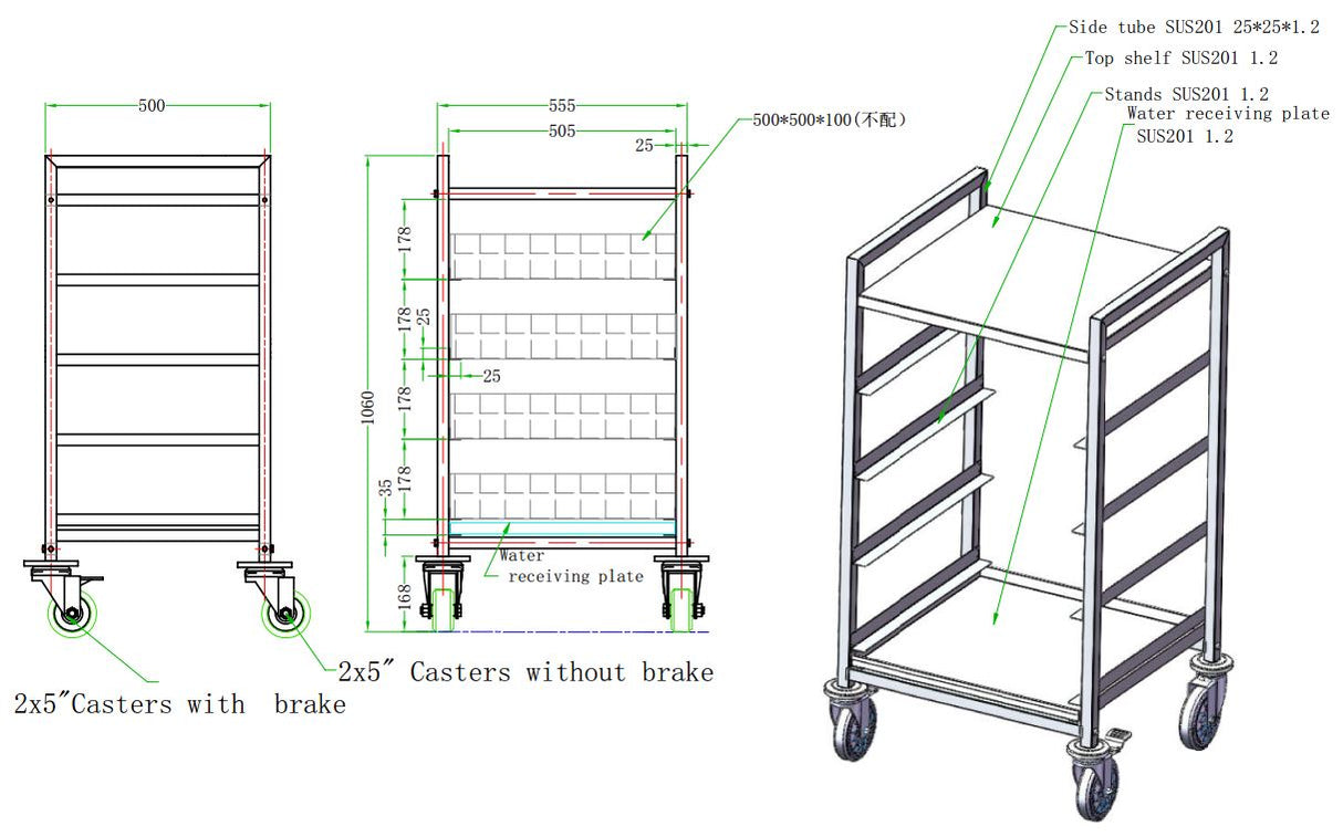 BASKET TROLLEY 500x500