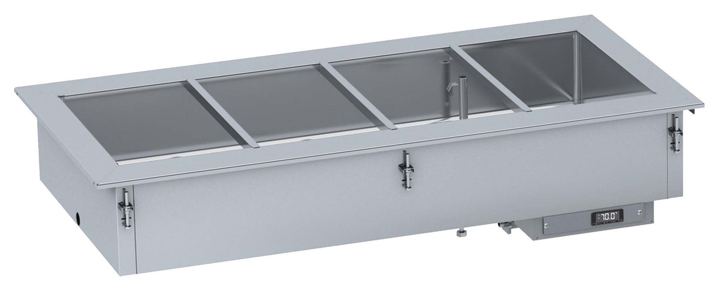 DROP-IN BAIN-MARIE UNIT 2/1 - AUTOMATIC WATER FILLING