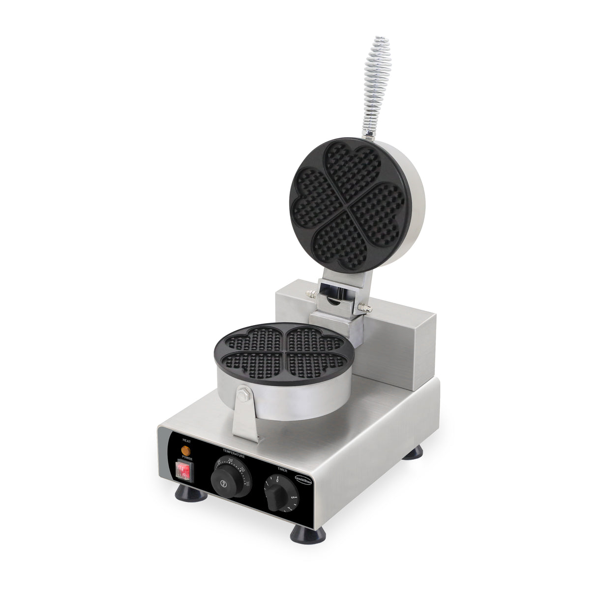 WAFFLE IRON 4PCS HEART SHAPE