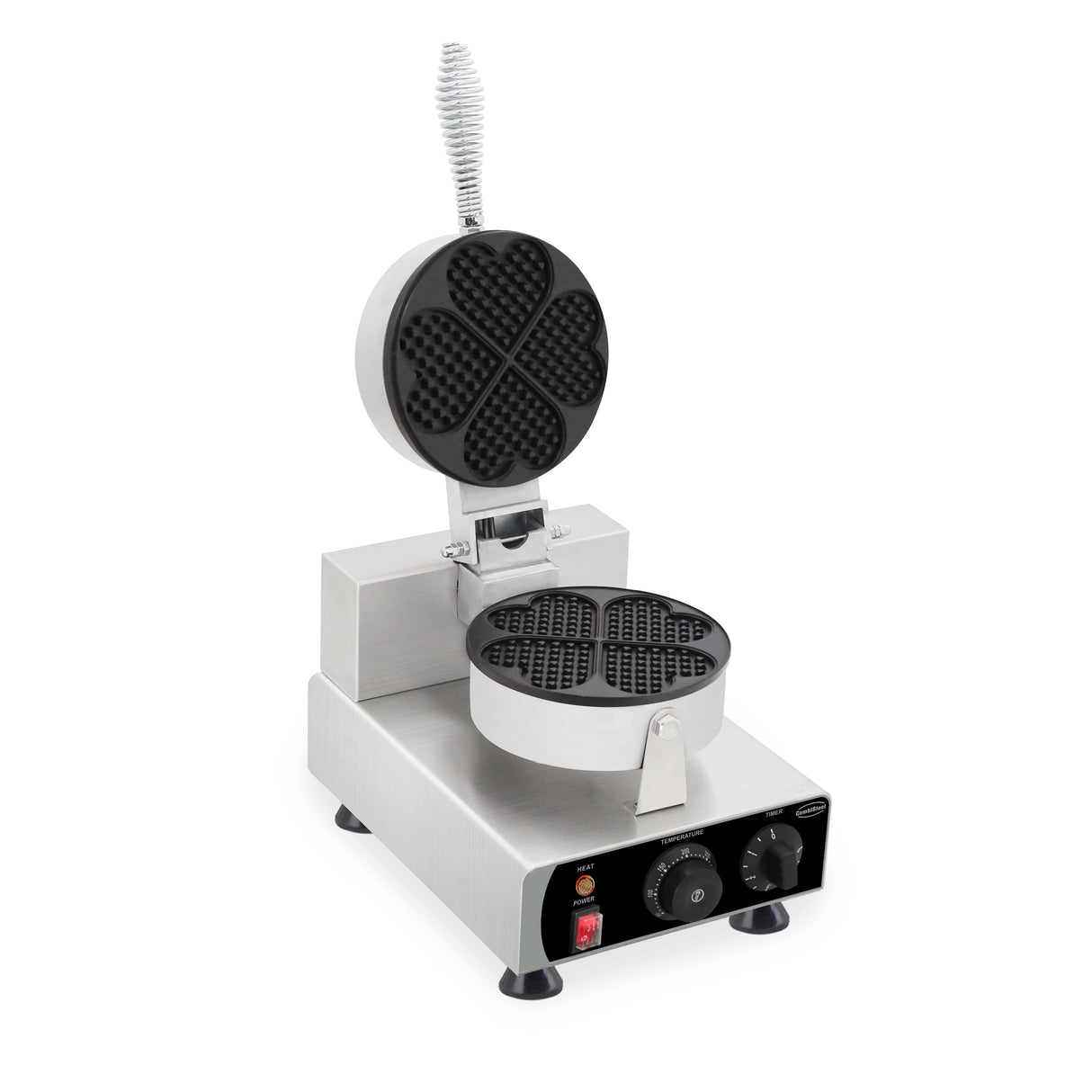 WAFFLE IRON 4PCS HEART SHAPE