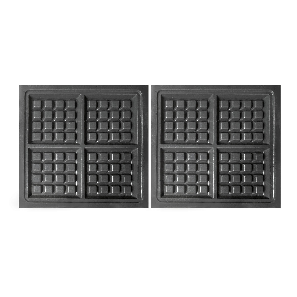 ROTATING WAFFLE IRON 4PCS BRUSSELS WAFFLE