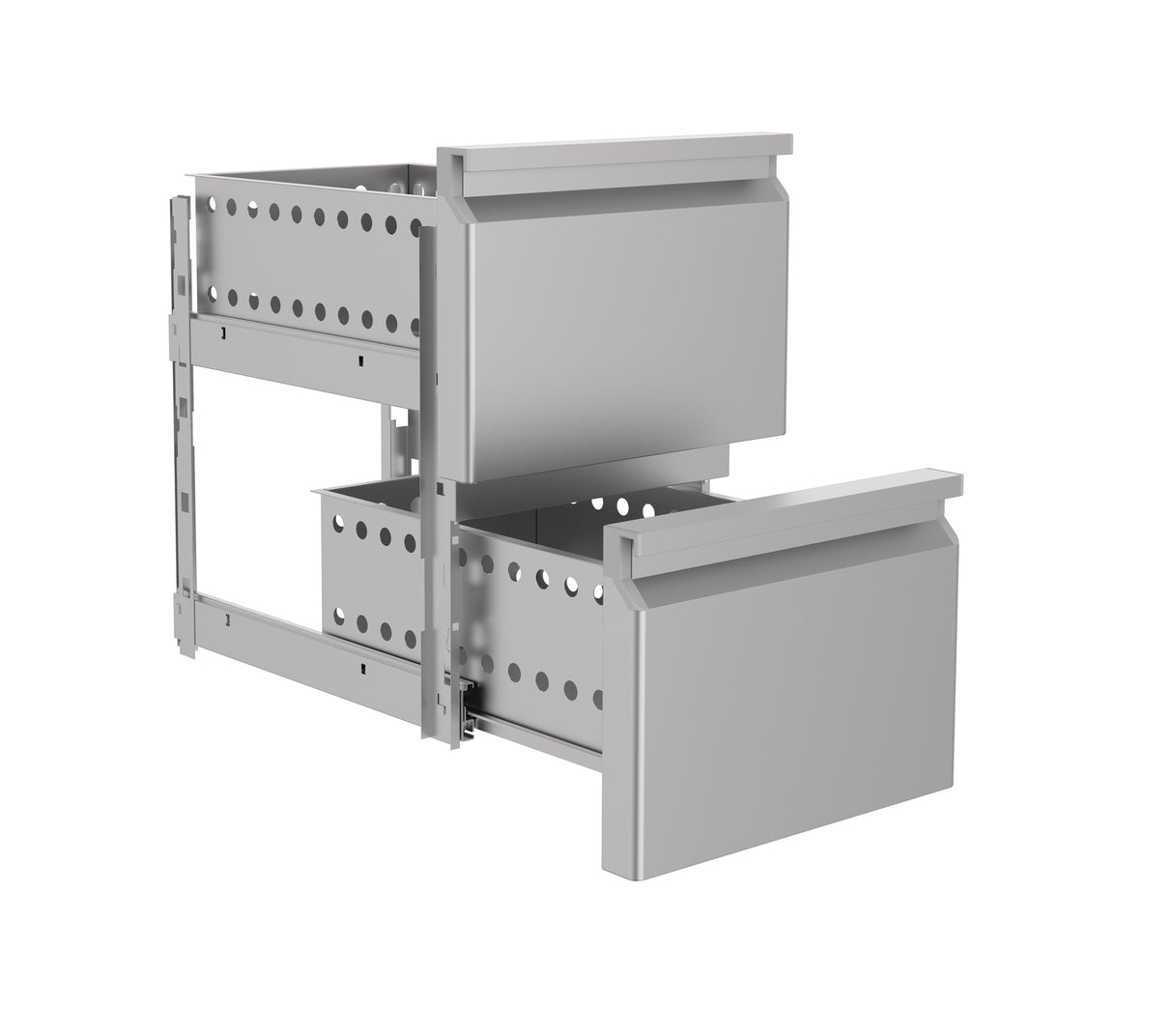 DRAWERSET S SERIE Combisteel doesn’t give any warranty on the installation of the drawerset
