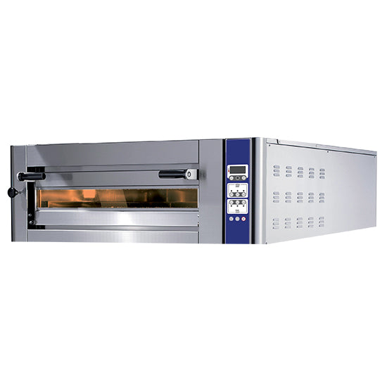 electric pizza oven for 6 pizzas ø 350 mm, electronic control