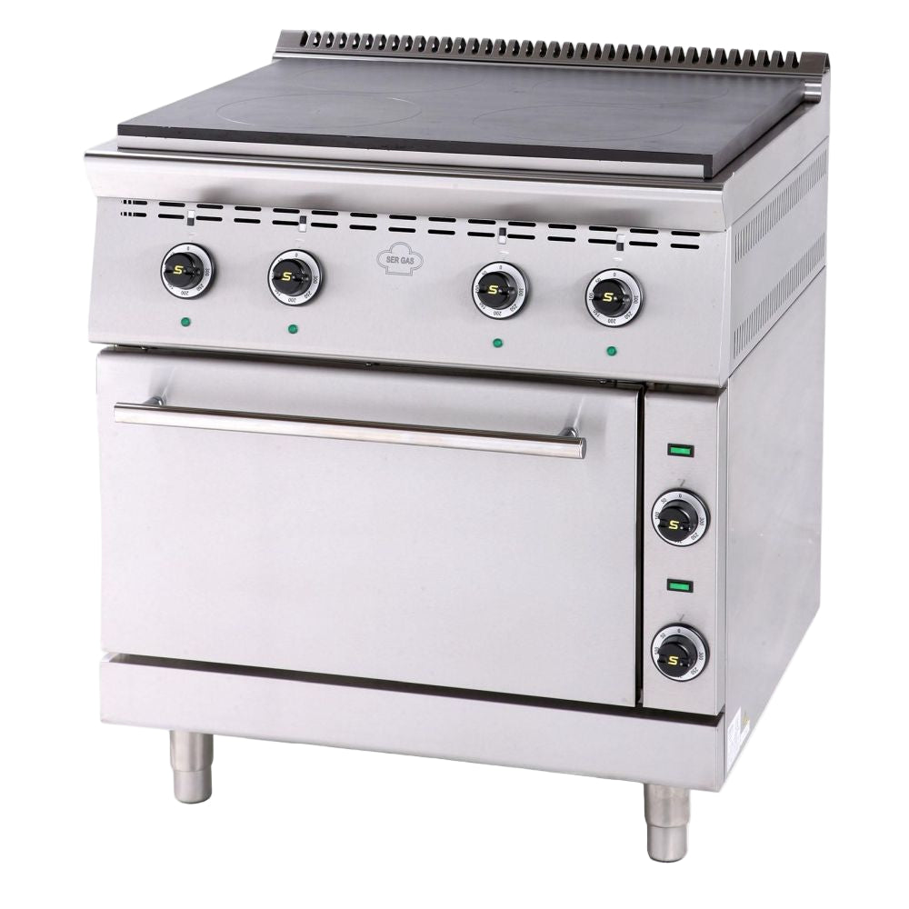 Electric Cooker with Griddle – 4 Zones