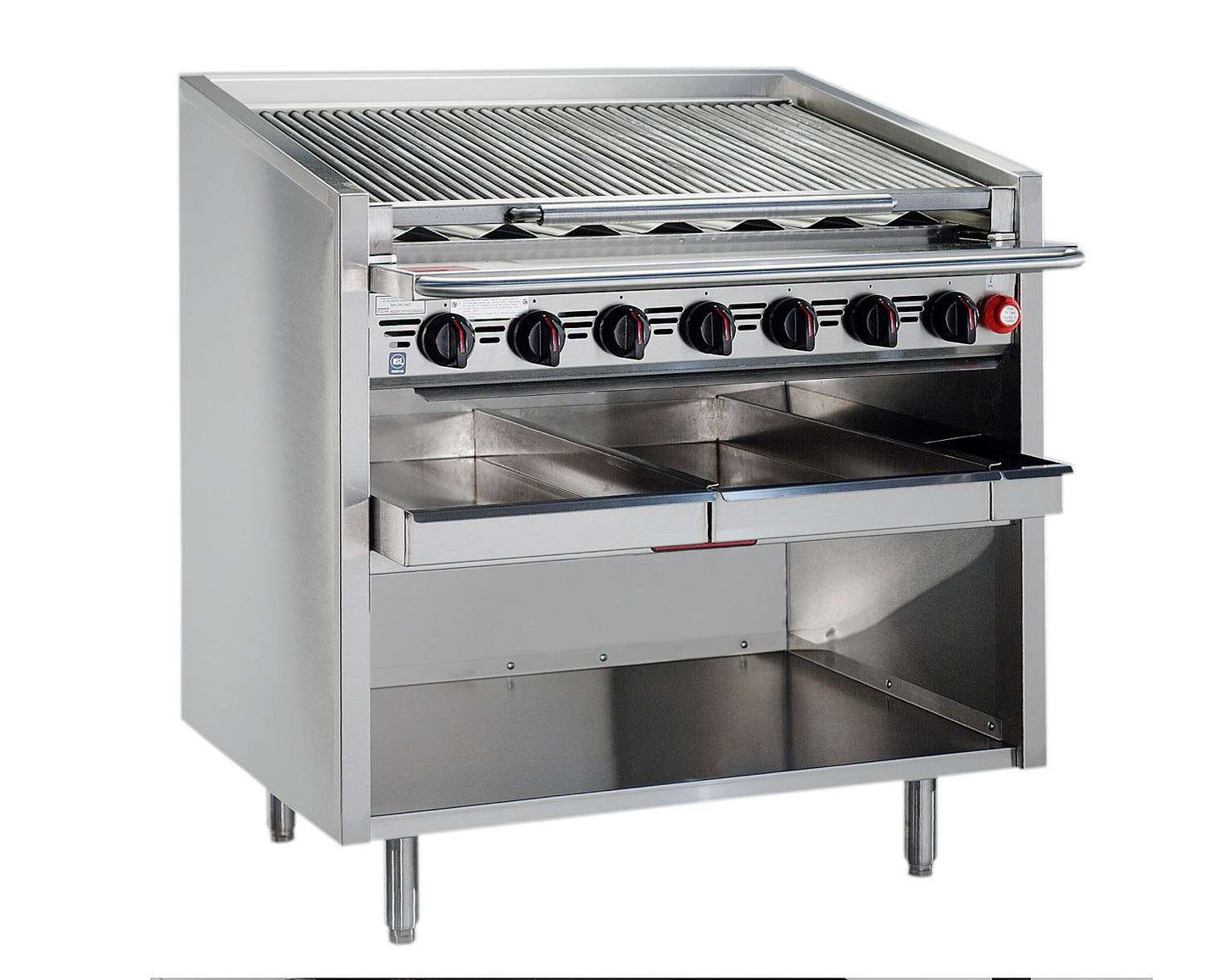 Magikitch’n Gas Charbroiler 17″ Counter Top CM-636