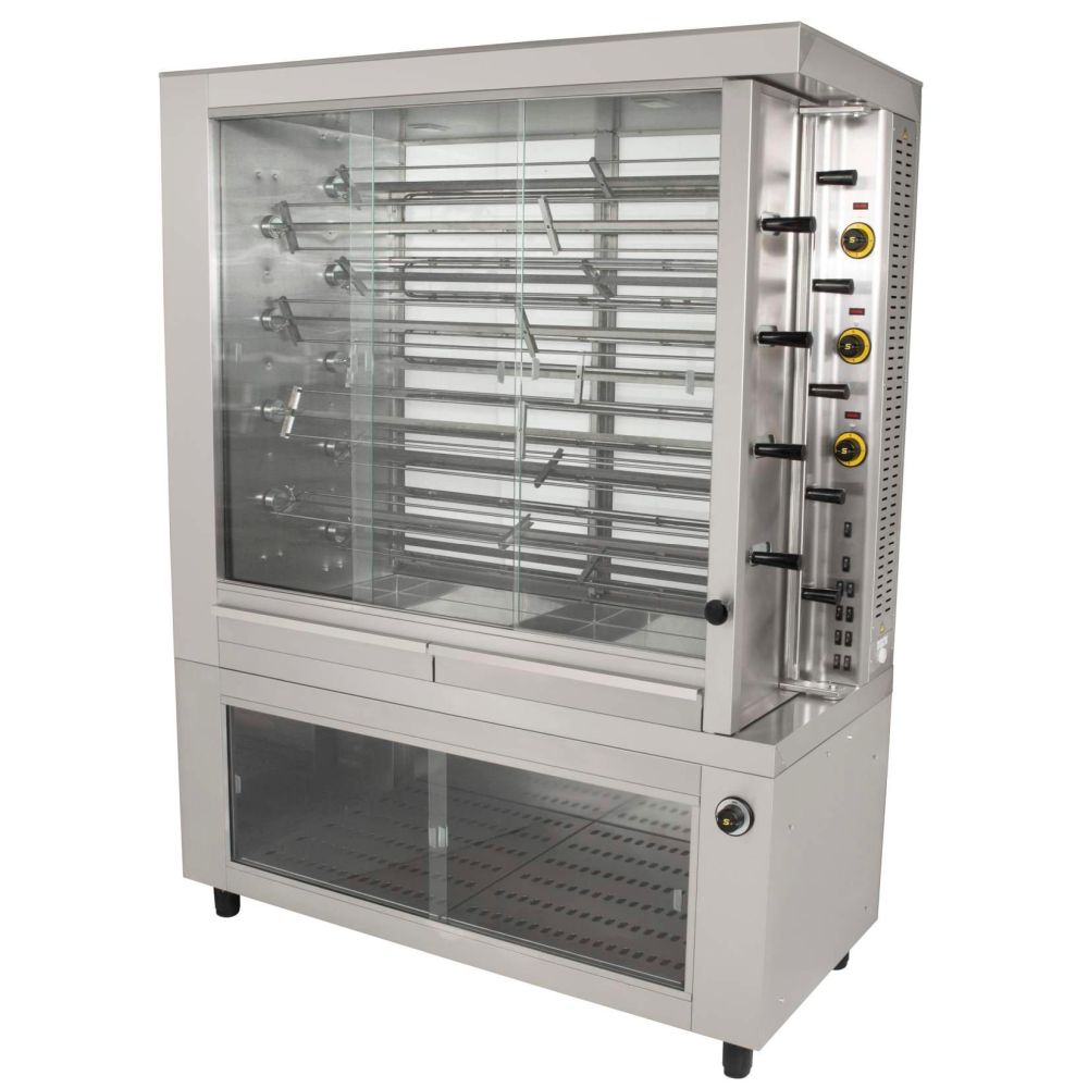 Electric Rotisserie Grill with 9 Spits – KE9