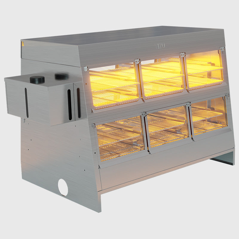 Vizu 1100 Pass Through Multi-Stack Display Cabinet