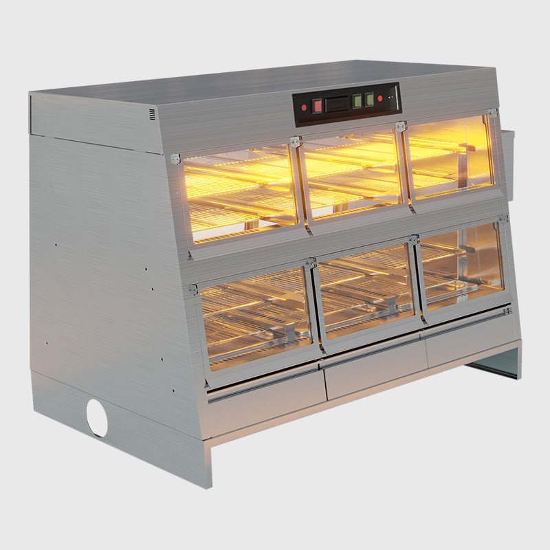 Vizu 1100 Pass Through Multi-Stack Display Cabinet