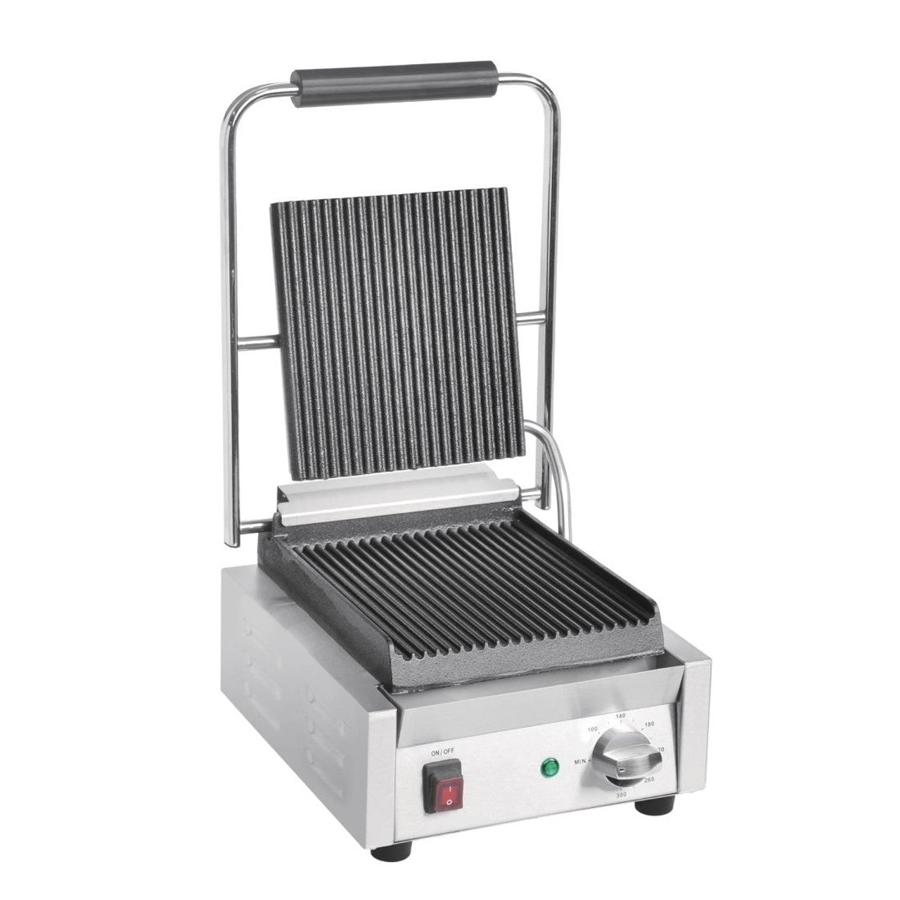 Buffalo Bistro Ribbed Contact Grill