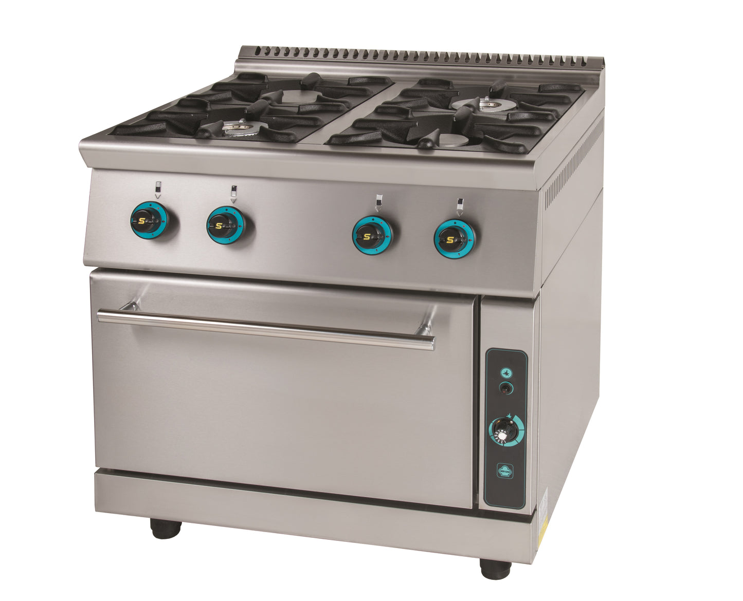 Sergas Gas cooker 4 ranges with oven FC4FS7-LINE 750