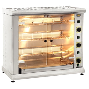 Electric Chicken Rotisserie 9-12 Birds - Model: RBE 120Q