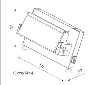 Pastaline Giotto Maxi45 Dough Roller