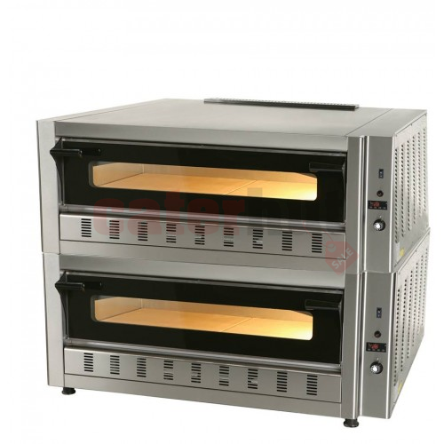 Gas Pizza Oven FG70D (Double Deck – 4 x 30cm Pizzas)