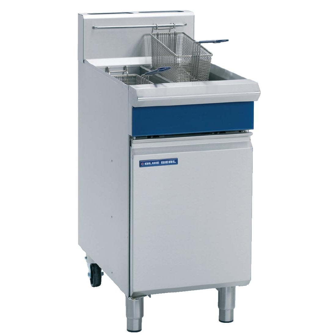 Blue Seal GT46 Free Standing Twin Fryer with Manual Control