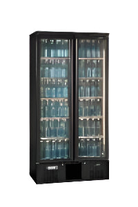 Double Door Upright Maxiglass Bottle Cooler