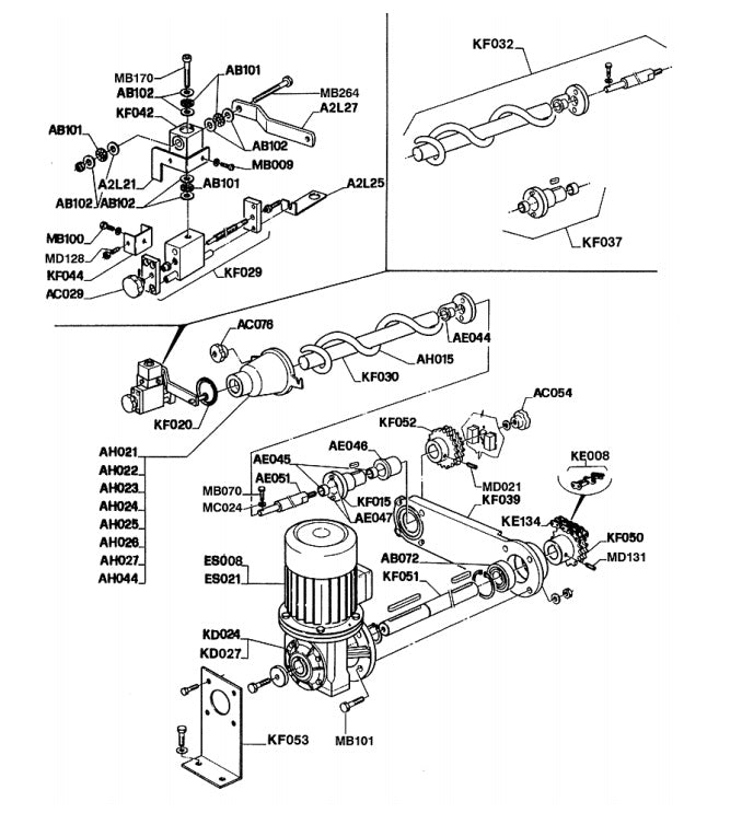 Dough Divider with 1 Cone, Capacity 30 kg, 1200 pcs/h