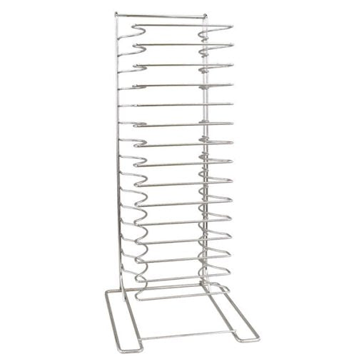 Pizza Pan Stacking Rack – Chrome Plated 15 x 1.25" Gap