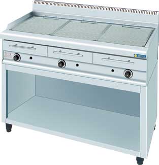 3 Burner Gas Water Chargrill WG3