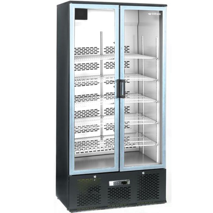 UPRIGHT DOUBLE DOOR BOTTLE COOLER (492 BOTTLES)