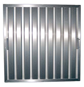 LABYRINTH FILTER,  400X400X25MM. (LXDXH), 2.8KG.