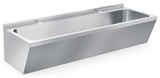 1200 x 425 x 165 mm Stainless Steel Wash Basin