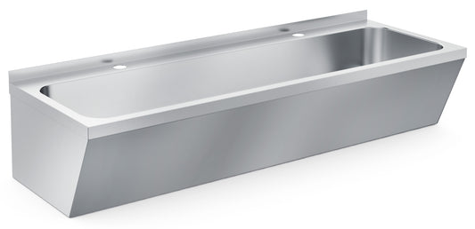1200 x 425 x 165 mm Stainless Steel Wash Basin