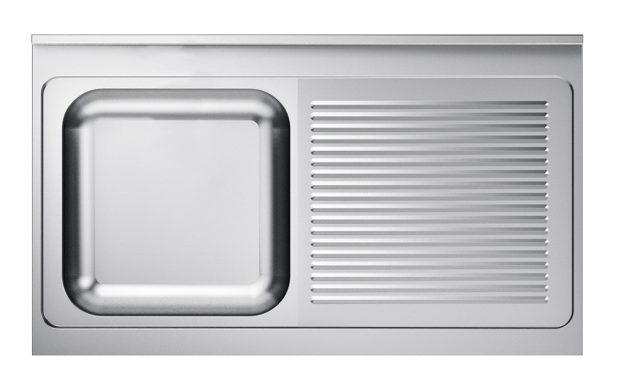 600 SINK UNIT TABLETOP 1 LEFT 1200
