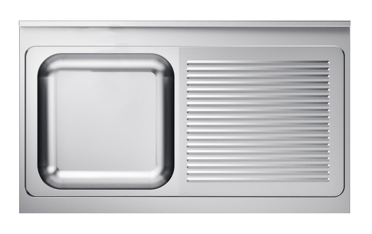 600 SINK UNIT TABLETOP 1 LEFT 1200
