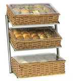 BREAD BASKETS ETAGERE 3 HIGH WIDE MODEL  INCL. BASKETS