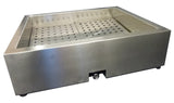 CRUSHED ICE BIN INCLINE 4/1 GN AISI 304  DRAIN ON THE OPERATING SIDE