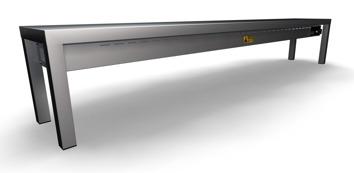 OVERSHELF CERAMIC HEATED 1 LEVEL 2000  6 HEATERS OF 250W