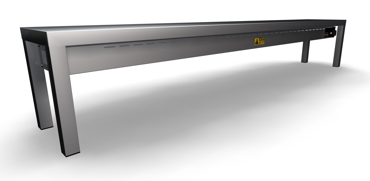 OVERSHELF CERAMIC HEATED 1 LEVEL 2000  6 HEATERS OF 250W